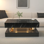 6.93IN High LED Modern Coffee Table For Living Room