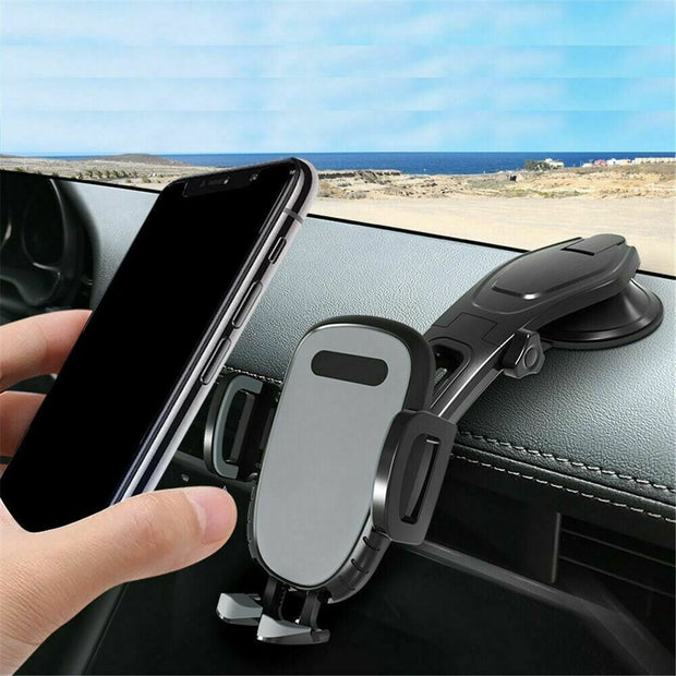 360 Rotatable Phone Mount Holder Car Dashboard Gravity Adjustable GPS Stand Rotating Car Phone Holder Universal Dashboard Mount Car Holder GPS Accessories