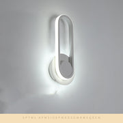 Nordic Style Creative Aluminum Note Wall Lamp