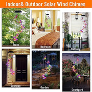 BEAUTIFUL Solar Butterfly Wind Chime Light