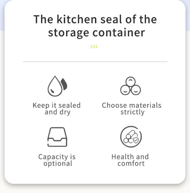 7-piece Set Of Food Containers