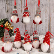 8 Packs Christmas Gnomes Ornaments