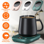 1Pc Electric Coffee Mug Warmer For Desk Auto Shut Off USB Tea Milk Beverage Cup Heater Heating Plate For Office Home 3 Temperature Setting