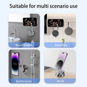 360° Rotatable Magnetic Phone Holder for Car, Foldable & Extendable Phone Stand