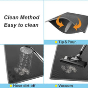 Kitty Cat Litterbox Mat Trapping Honeycomb