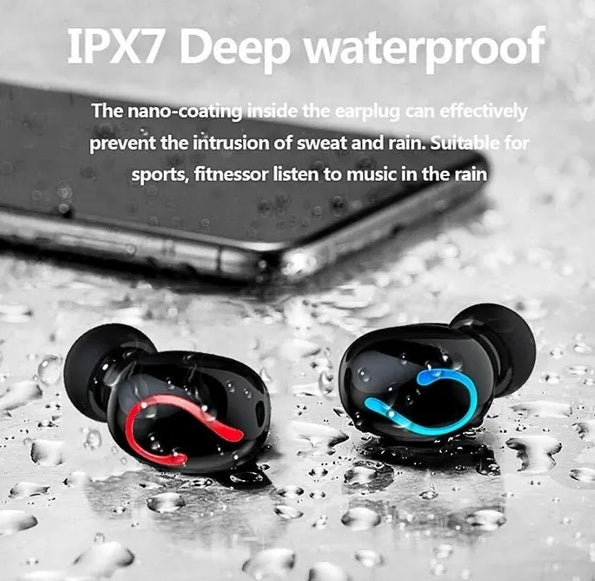 5.1 TWS Wireless Mini Earbuds Stereo Headphones IPX7