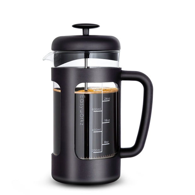 Glass French Press Hand Pouring Coffee Pot Coffee Brewing Filter Appliance Tea Infuser Suit