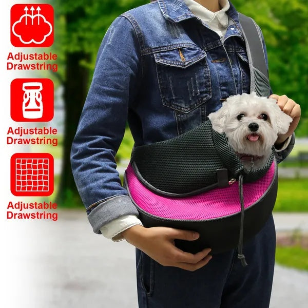 Pet Carrier For Dogs Cats Adjustable Padded Strap Tote
