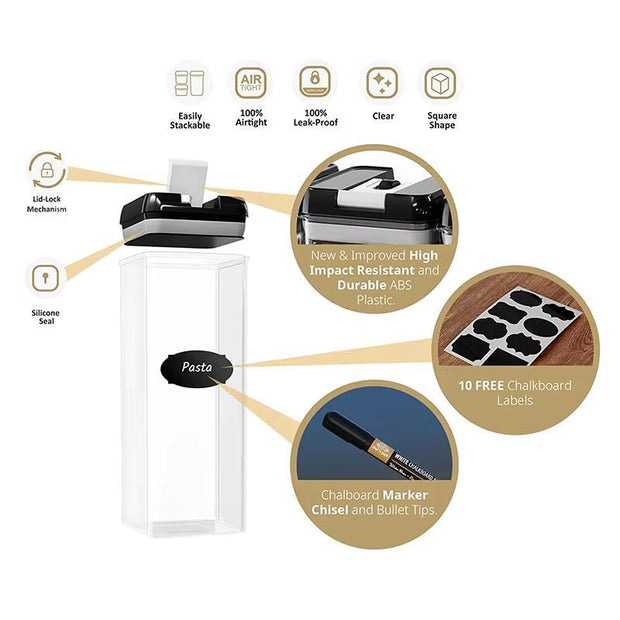 7-piece Set Of Food Containers