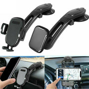360 Rotatable Phone Mount Holder Car Dashboard Gravity Adjustable GPS Stand Rotating Car Phone Holder Universal Dashboard Mount Car Holder GPS Accessories